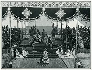 Coronations Gallery: George V and Mary, Coronation Delhi, Durbar, India