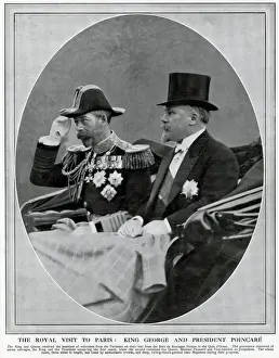 Poincare Prints: George V visits President Poincare
