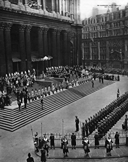 George VI opening Festival of Britain, St Pauls Cathedral George VI opening Festival of Britain, St Pauls Cathedral
