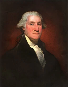 America Gallery: George Washington by Gilbert Stuart
