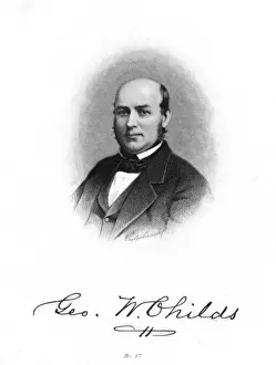 Benefactor Prints: George William Childs