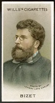 Bizet Prints: Georges Bizet / Cig. Card
