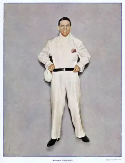 Brochure Prints: Georges Carpentier in La Grand Revue Femmes et Sports