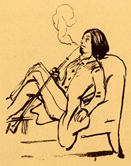 Alias Gallery: Georges Sand / Smoking