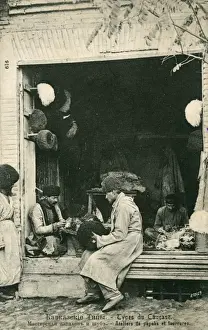 Georgia - Fur hat shop