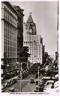 Georgia Street, Vancouver, British Columbia, Canada