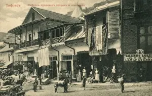 Neighbourhood Prints: Georgia - Tbilisi - Buildings of Old Tbilisi