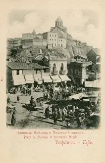 Georgia - Tbilisi - Metekhi Church and Fort