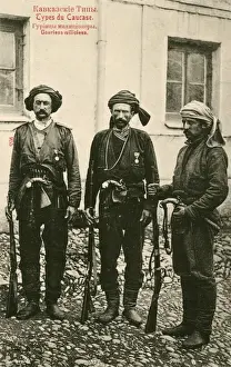 Pistols Prints: Georgian soldiers