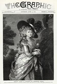 Auction Prints: Georgiana, Duchess of Devonshire