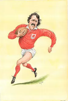 Gerald Gallery: Gerald Davies - Welsh rugby player