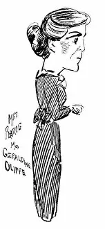 Higgins Collection: Geraldine Oliffe as Mrs Pearce in Pygmalion, 1914