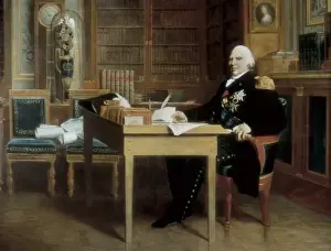 Neo Classicism Prints: GERARD, Fran篩s (1770-1837). Louis XVIII, King