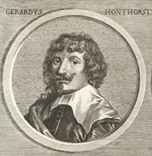 Nickname Prints: Gerard van Honthorst, Dutch painter, 1592-1656