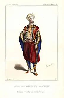 Germain Prints: Germain as Muley-Ben-Omar in Sylvandire by