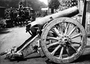 Howitzer Prints: German 15cm heavy howitzer, WW1