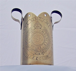 Images Dated 9th February 2013: German 77mm shell case vase with looped handles