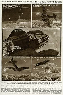 Overturned Gallery: German air raiders caught out by G. H. Davis