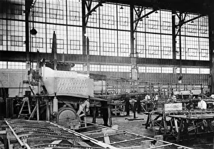 German aircraft factory, WW1