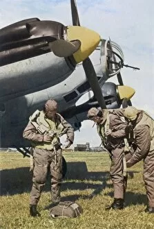 German Airmen Prepare