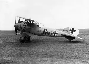 German Albatros D. V fighter plane, WW1