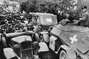 Images Dated 13th March 2012: German Army on the road to Brest - Litovsk, 1939