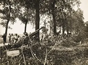 German artillery WWI
