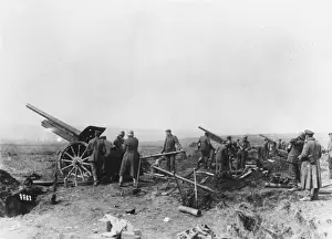 German artillery WWI