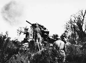 German artillery WWII
