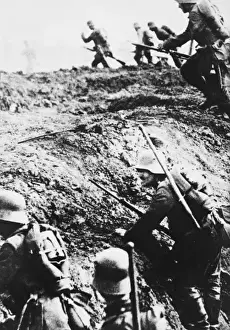 German attack WWI