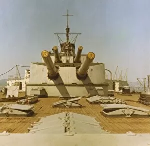 Images Dated 30th July 2012: German battleship SMS Goeben in Turkey, WW1