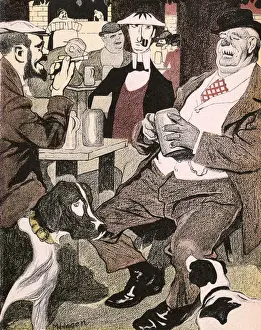 GERMAN BIERGARTEN 1902