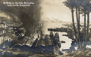 German bombardment of Algerian port, WW1