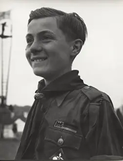 German boy scout at World Jamboree