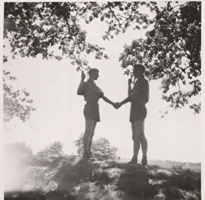 Allegiance Gallery: German boy scouts taking oath