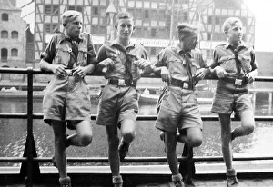 German boys Hilter Youth probably 1930s