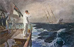 German Captain Salutes