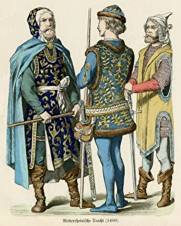 Pouch Collection: German Costume of 1400