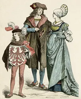 Gathered Prints: German Costume C. 1515