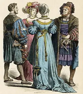 German Costume C. 1515