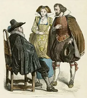 Voluminous Prints: German Costume C. 1615