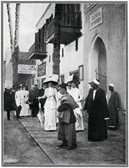 Images Dated 12th November 2019: German Crown Princess at Assouan, Egypt