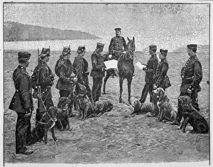 Handlers Prints: German Dogs of War