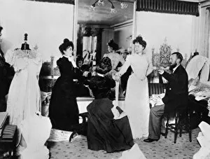 Adjusting Gallery: German Dressmakers 1900