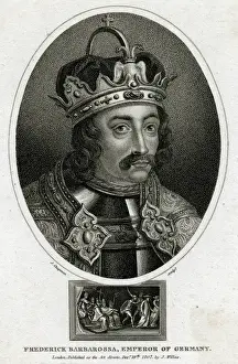 Barbarossa Prints: German Emperor Friedrich I Barbarossa