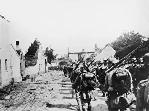 German entry into Belgium WWI