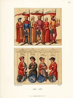 Images Dated 15th November 2019: German fashion of the late 15th century