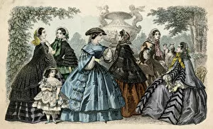 Images Dated 27th November 2017: German fashion, September 1857
