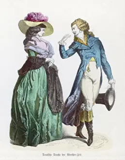 German Fashions 1780S