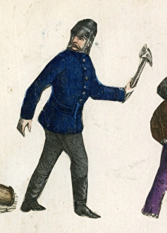 Images Dated 15th July 2016: German firemen scrap